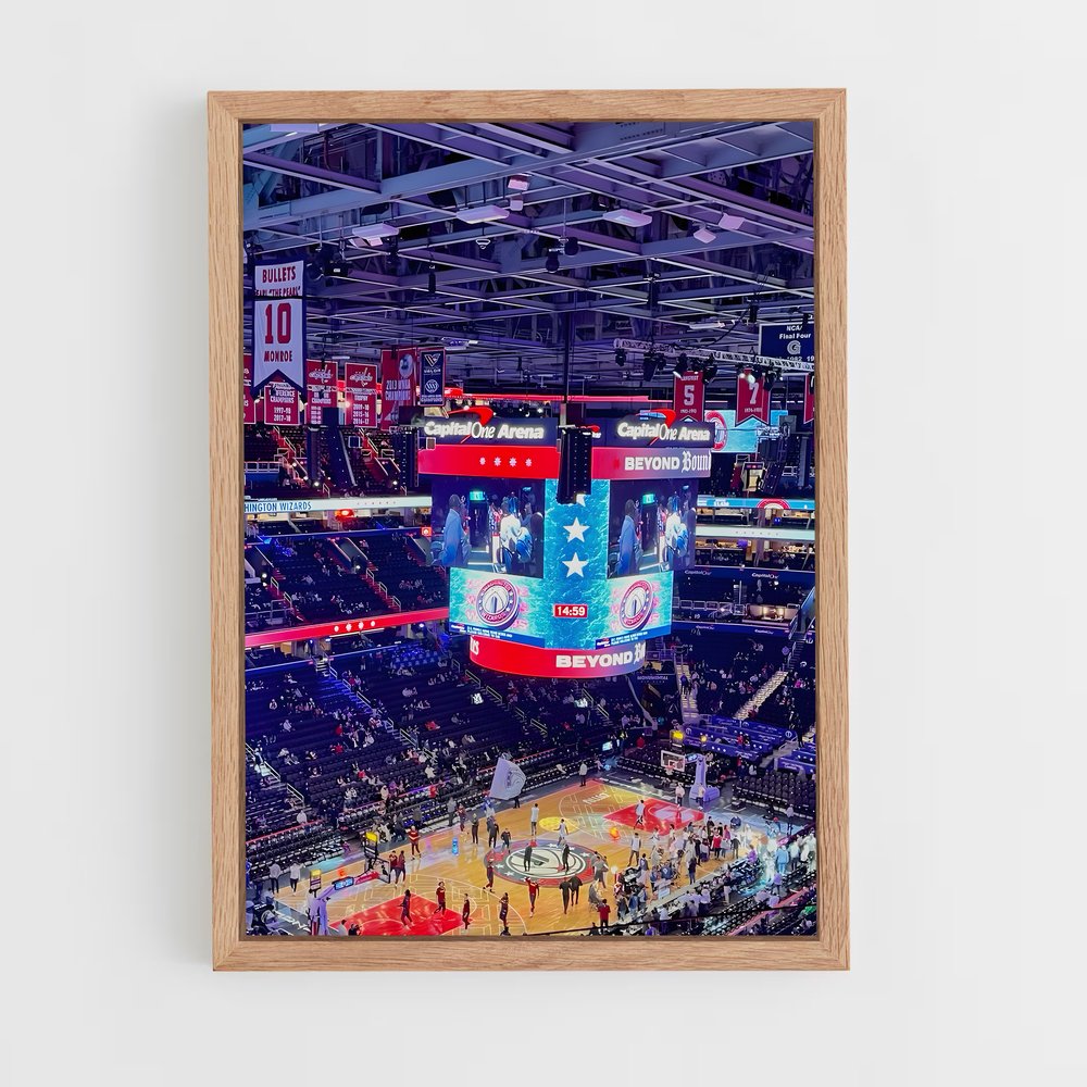 Poster L'Envol des Wizards – affiche Basketball (vue 4)